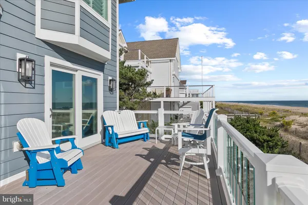 a view of an ocean and beach