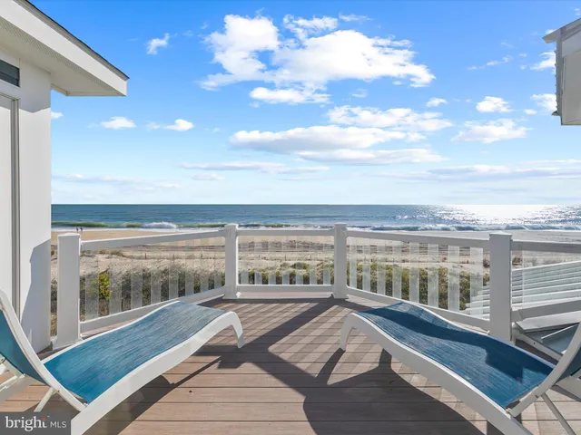 a view of an ocean and beach