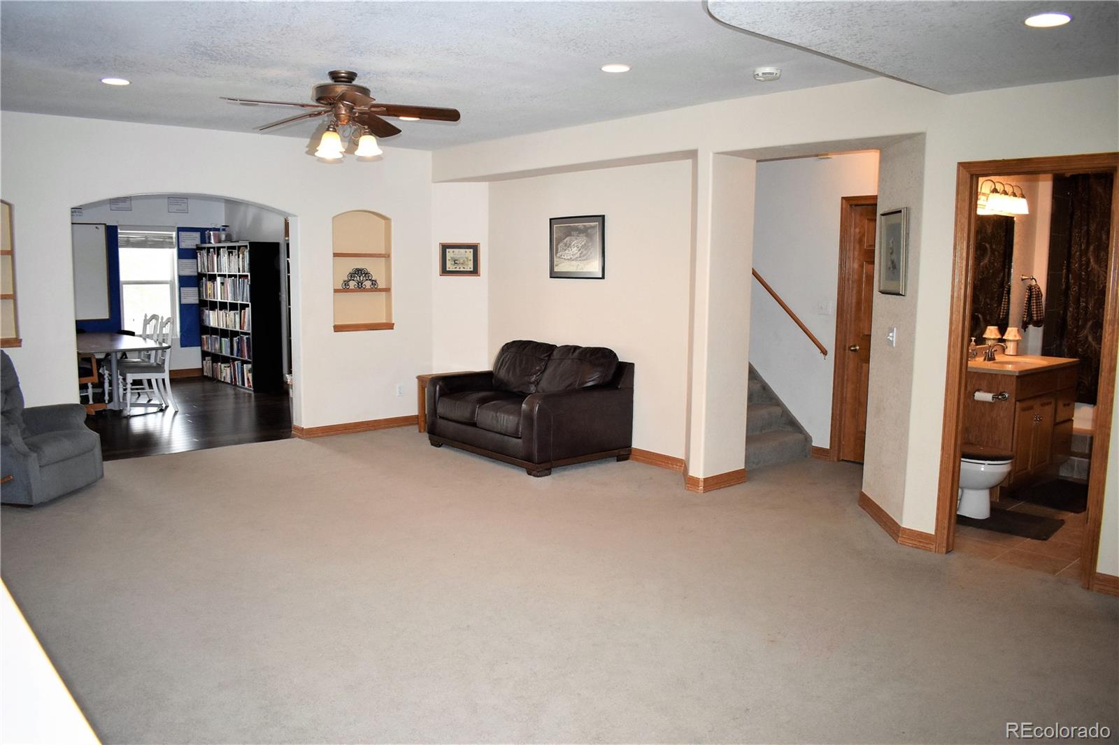 2355 Bricker Road Monument, CO 80132 - Photo 18 of 35 a view of livingroom with furniture and ceiling fan