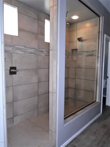 a close up of a wall