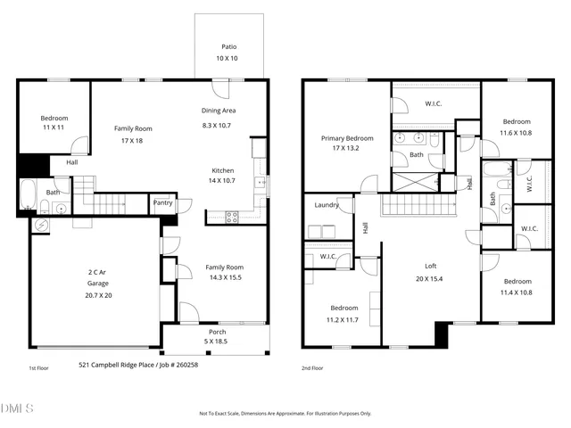 $425,000 | 521 Campbell Rdg Place, Wendell, NC 27591