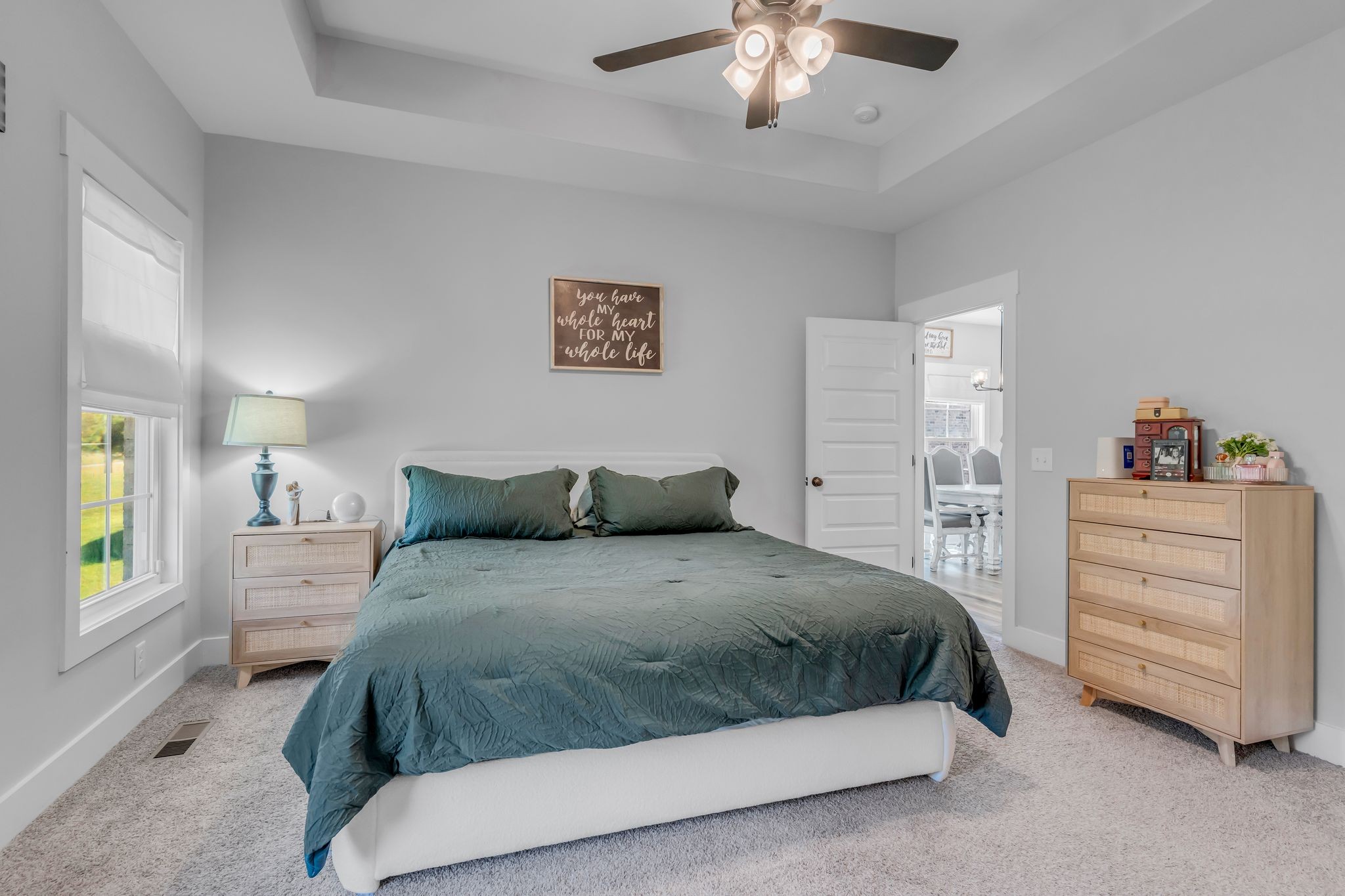 195 Julia Ann Court Springfield, TN 37172 - Photo 17 of 28 a bedroom with a bed and a cabinets