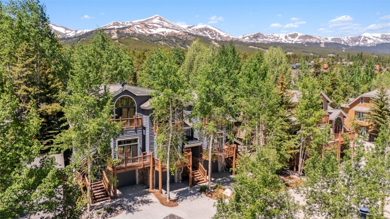 434 Kings Crown Road, Unit 434 Breckenridge, CO 80424 - Photo 49 of 50 a view of a city with a mountain