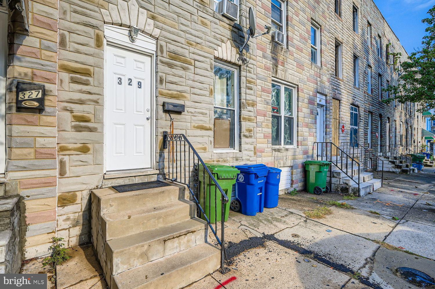 329 South Gilmor Street Baltimore, MD 21223 - Photo 4 of 28 a view of front a building with outdoor shower