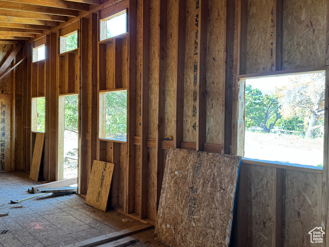 46205 Little Elk Road Fruitland, UT 84027 - Photo 11 of 24 high ceilings in future bunkhouse featuring plenty of natural light