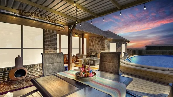 a living room with a couch