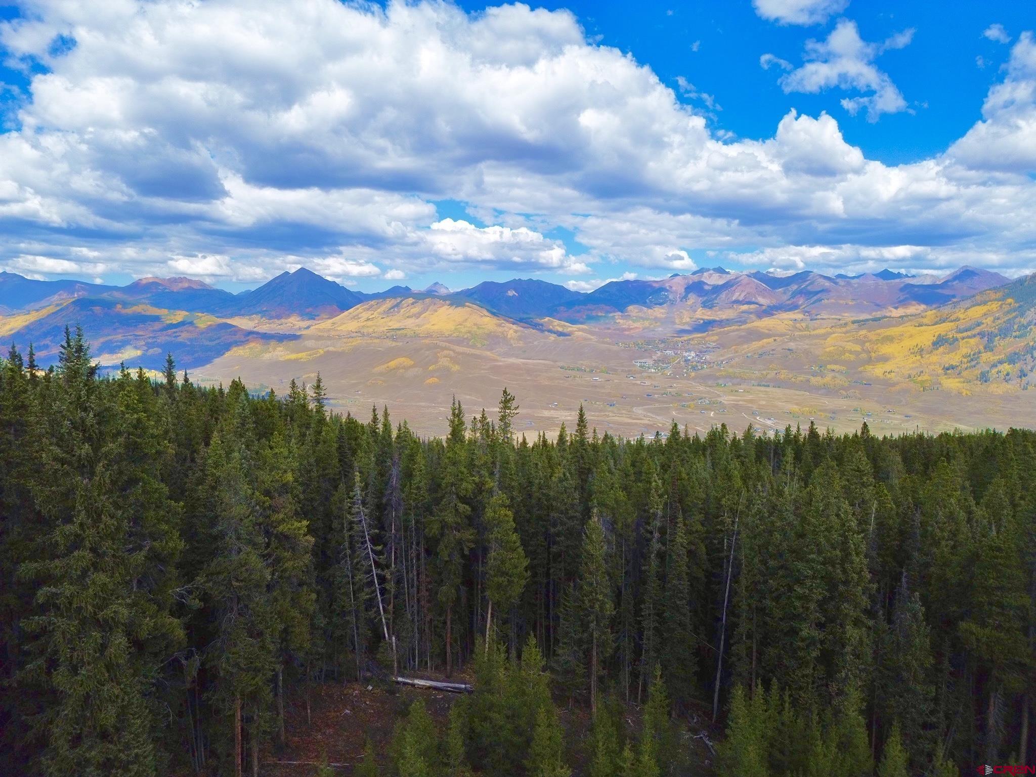 Saddle Ridge Road Crested Butte, CO 81224 - Photo 7 of 18 a view of a city with lush green forest