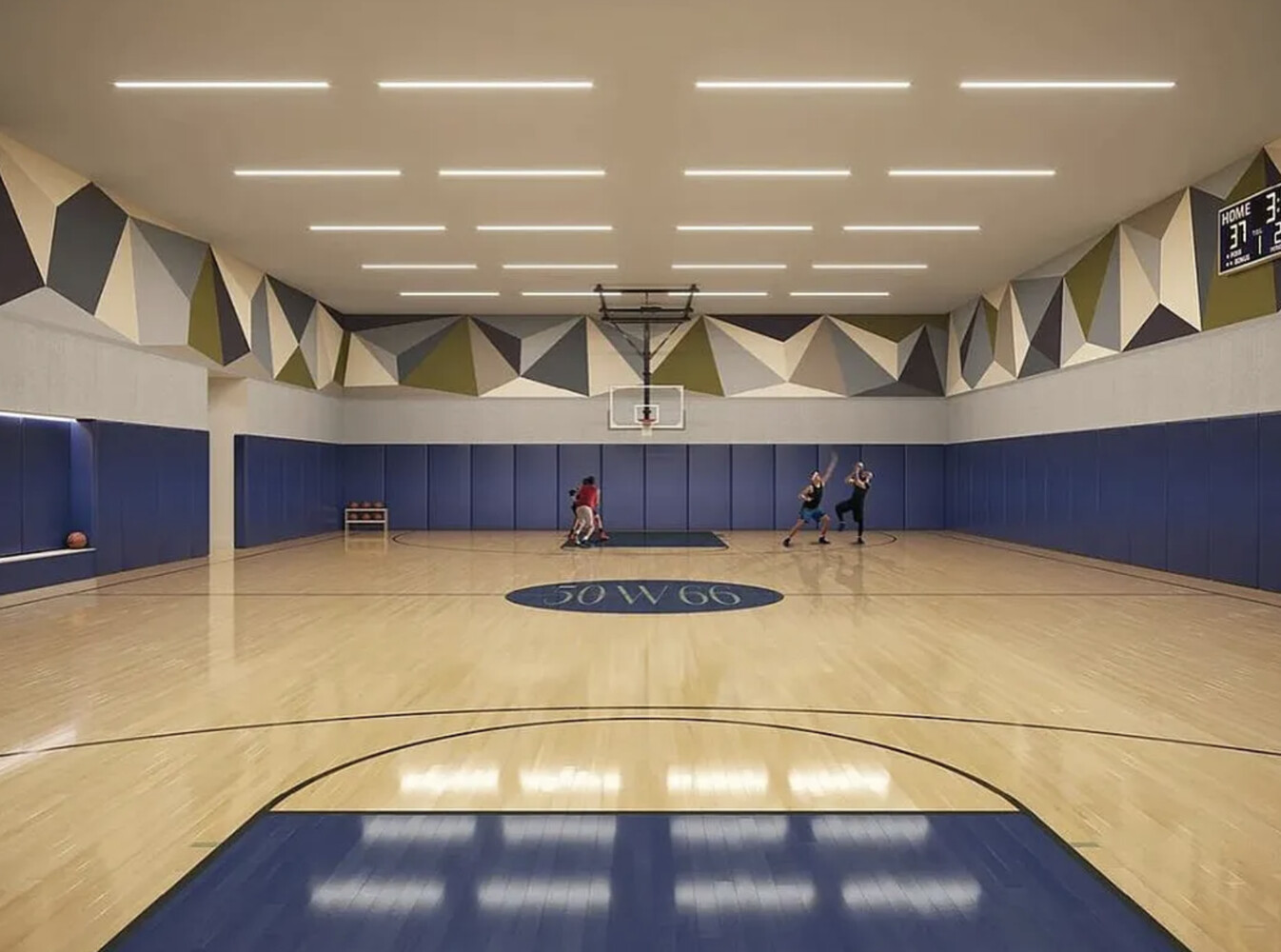 50 West 66th Street, Unit 9B Manhattan, NY 10023 - Photo 16 of 21 a view of an indoor swimming pool