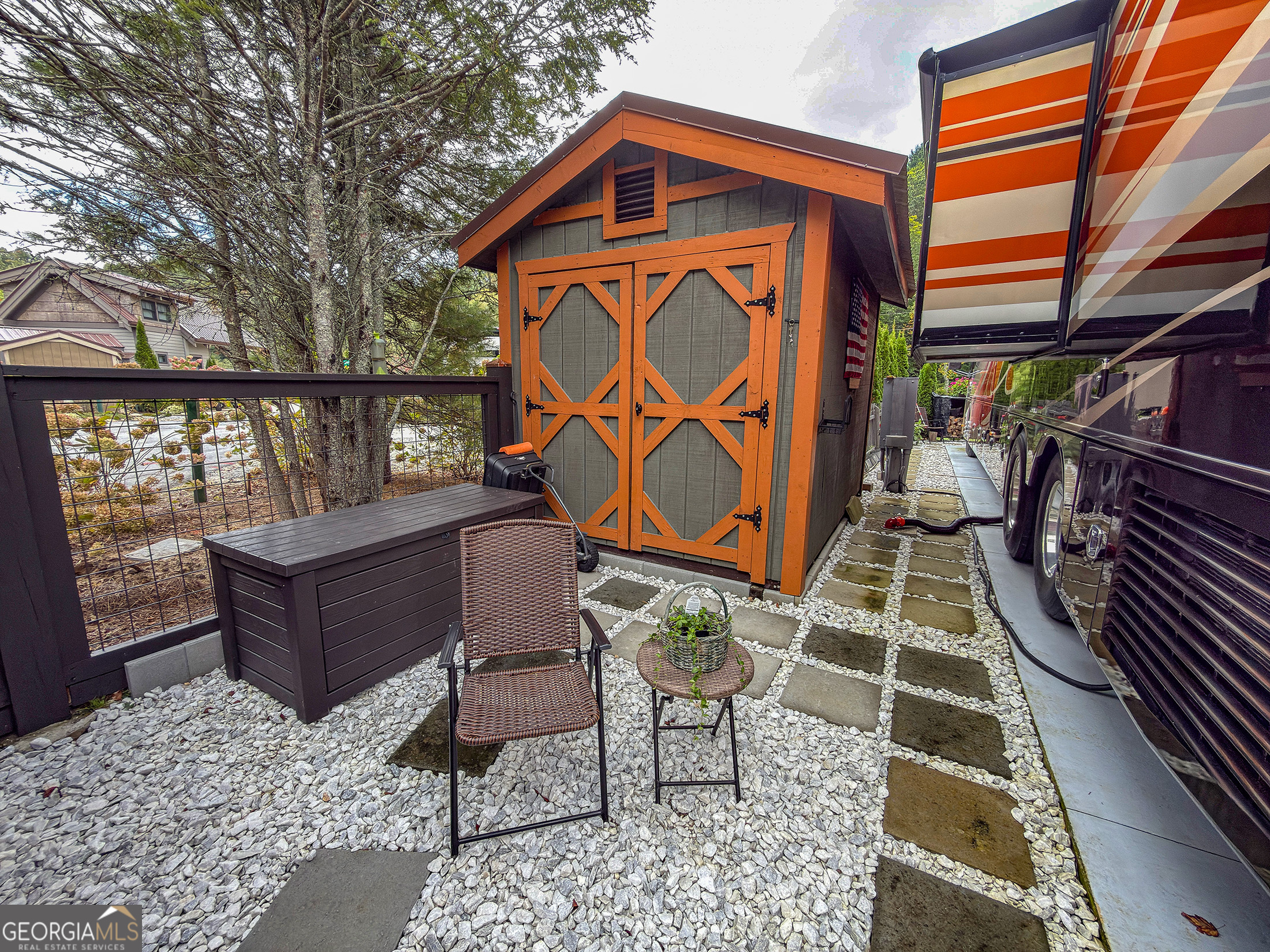 111 Wildflower Road Scaly Mountain, NC 28775 - Photo 9 of 52 a view of an outdoor sitting space