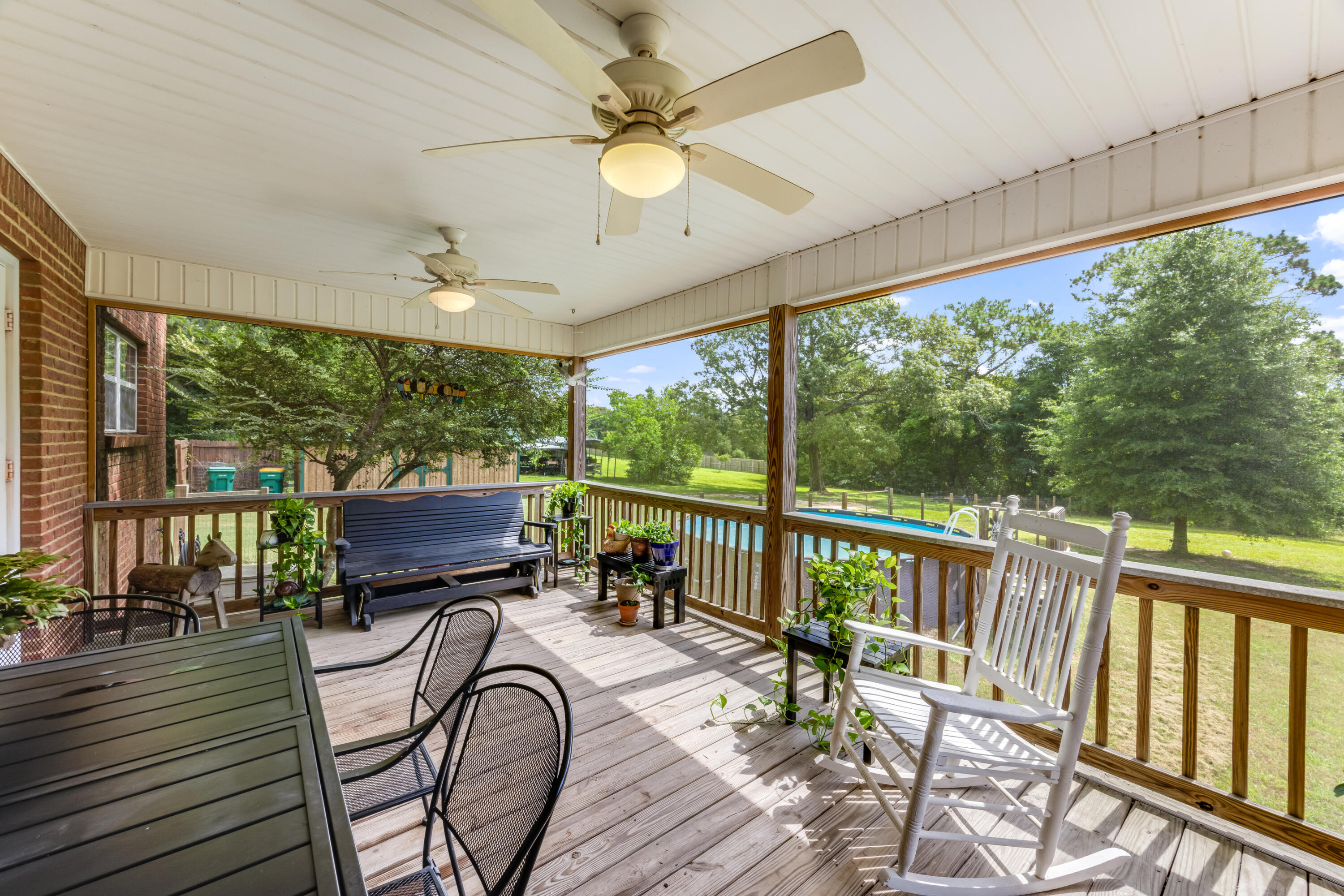 5921 Oak Hill Road Crestview, FL 32536 - Photo 49 of 58 Covered Screen Deck