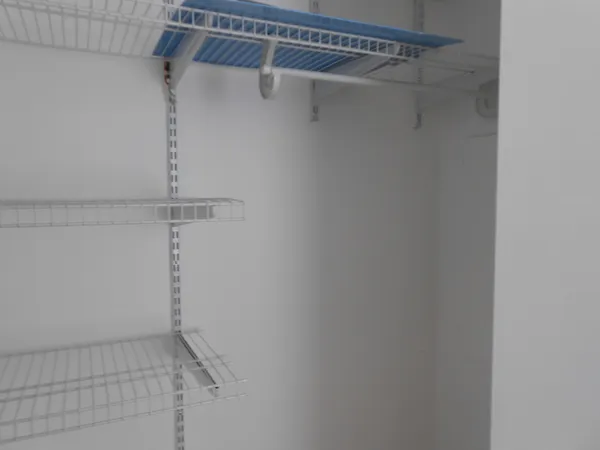 a view of a bathtub in a bathroom