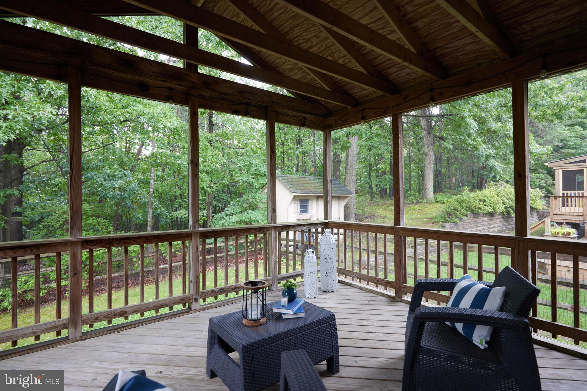 2723 Deer Ridge Drive Silver Spring, MD 20904 - Photo 17 of 45 a view of a two chairs in the deck