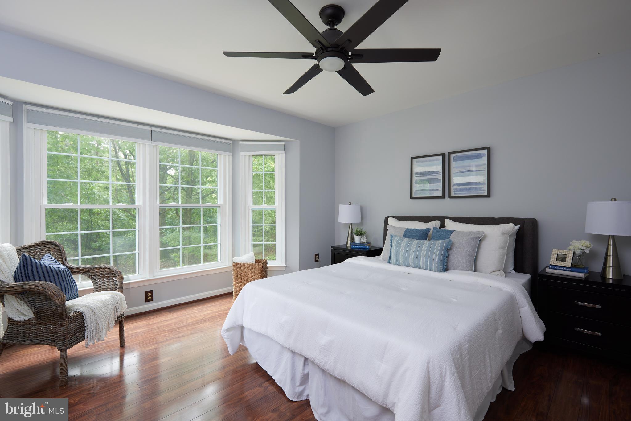 2723 Deer Ridge Drive Silver Spring, MD 20904 - Photo 24 of 45 a spacious bedroom with a bed and a couch