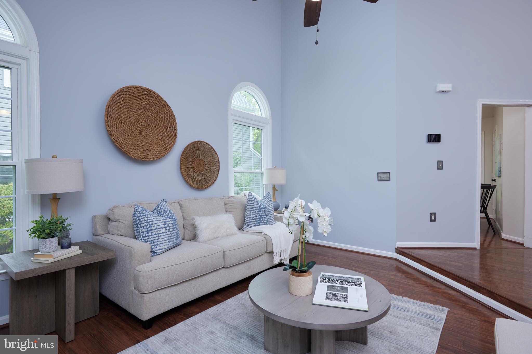 2723 Deer Ridge Drive Silver Spring, MD 20904 - Photo 36 of 45 a living room with furniture potted plant and a mirror