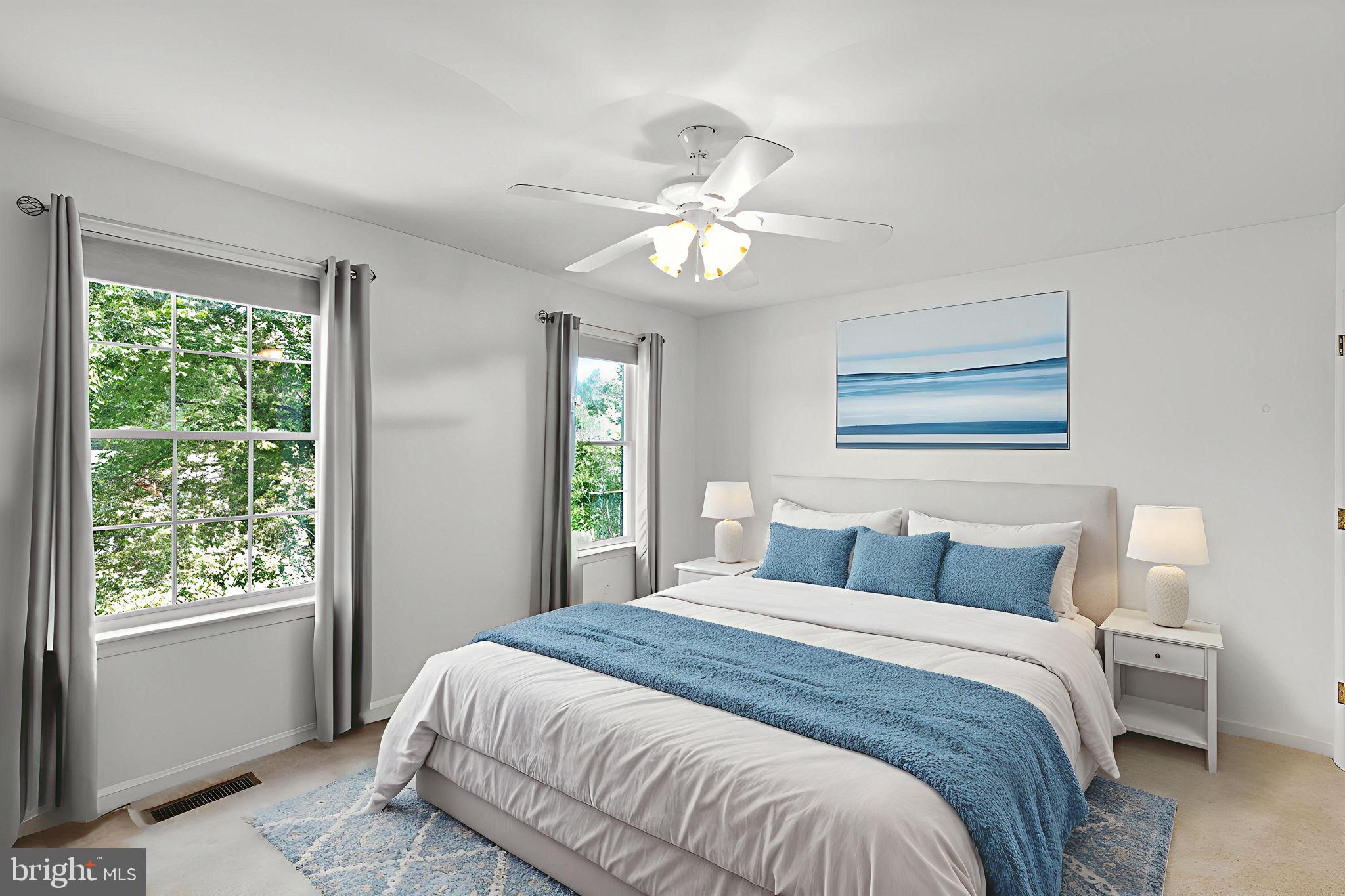 476 Copeland Road Fallston, MD 21047 - Photo 26 of 56 a bedroom with a large bed and a window
