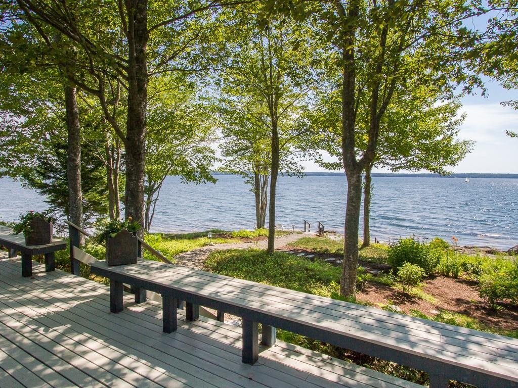 506 Newbury Neck Road Surry, ME 04684 - Photo 3 of 35 A 50 ft deck overlooks Union River...
