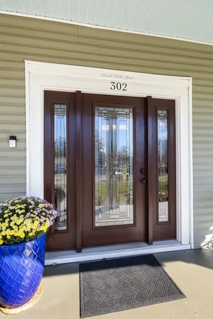 a view of front door of a house