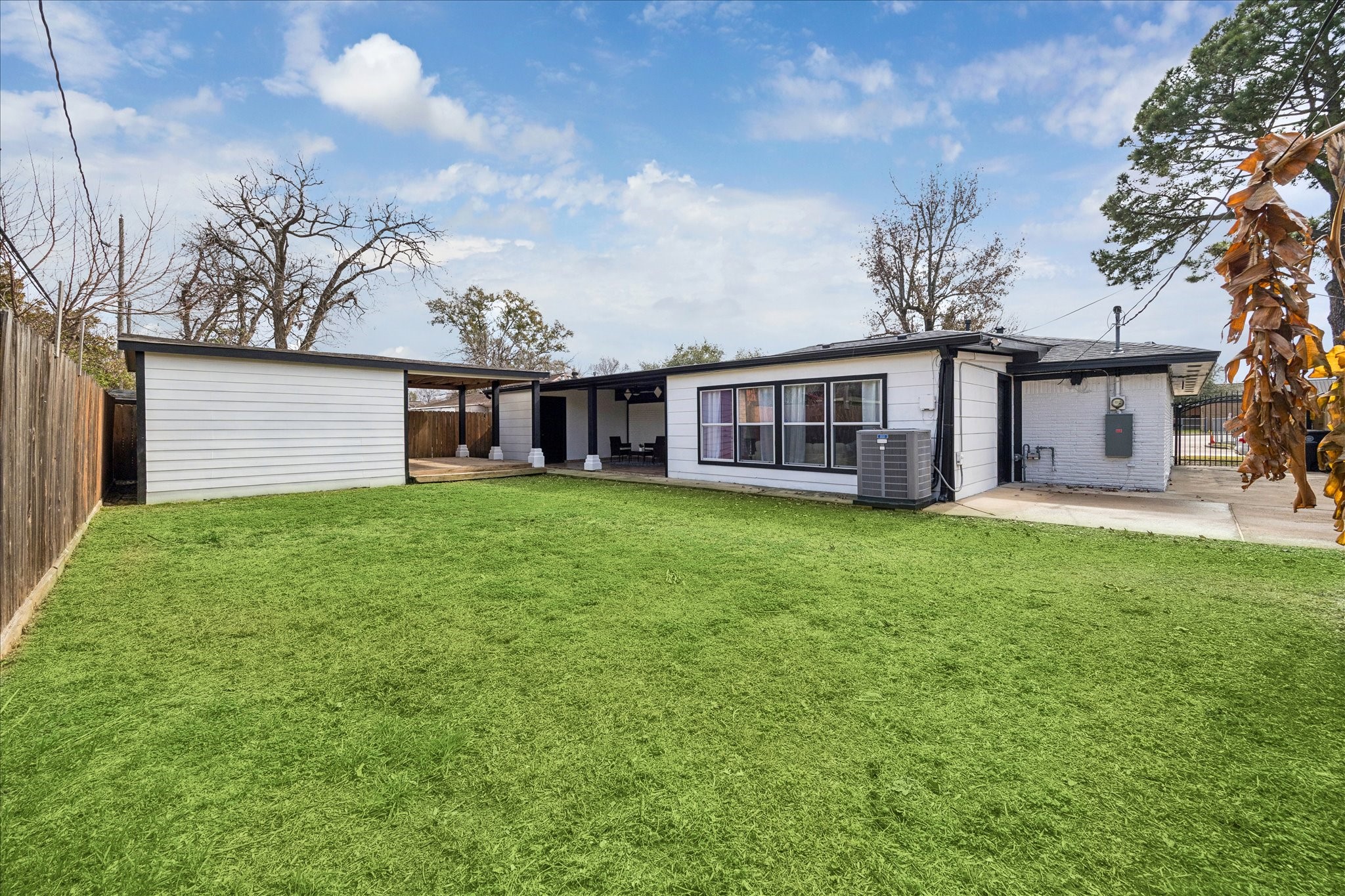 143 Mill Stream Lane Houston, TX 77060 - Photo 20 of 20 a view of a house with a backyard