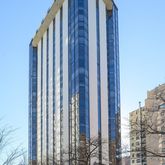 a view of a tall building