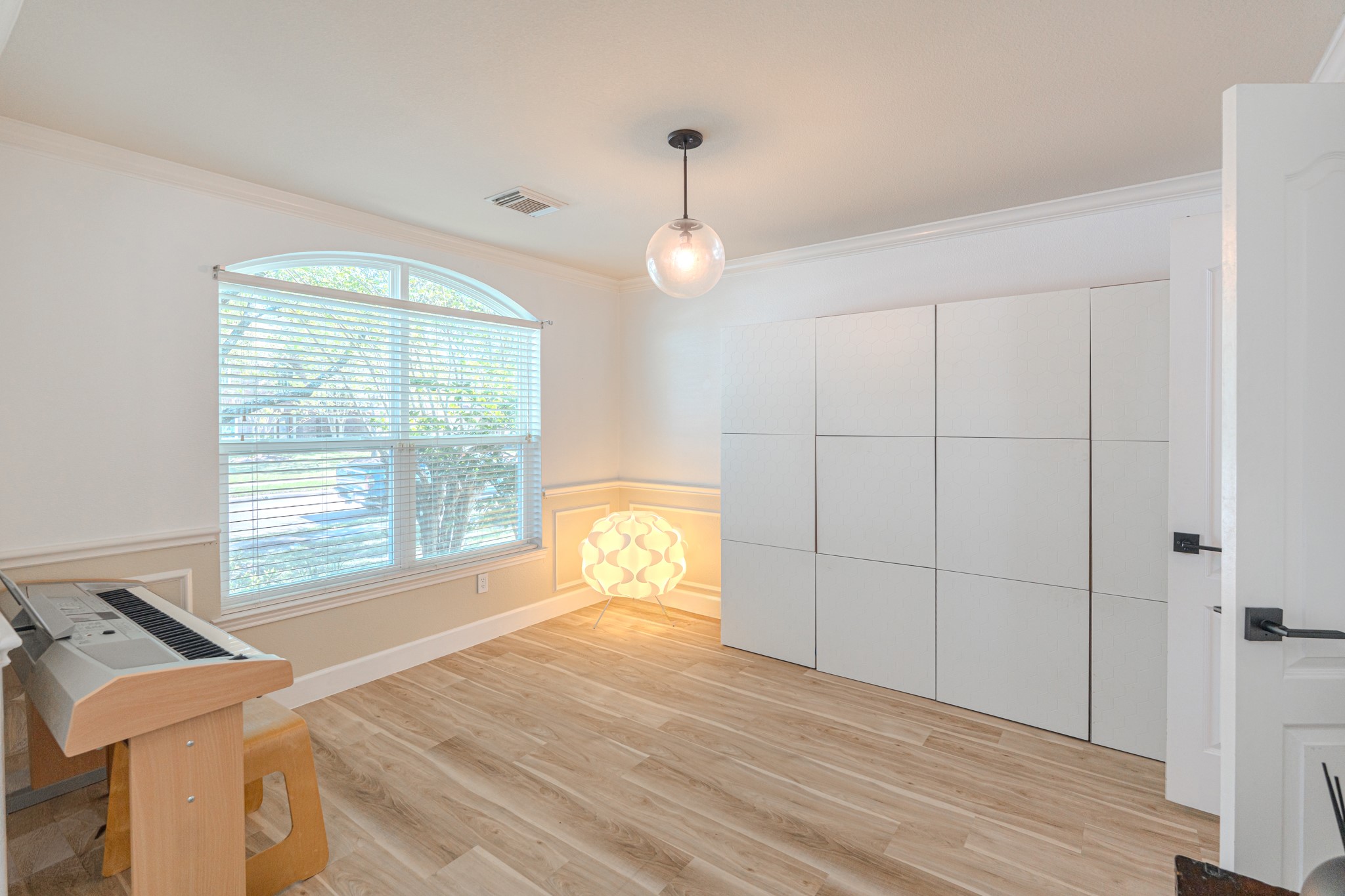 1107 Compass Cove Circle Spring, TX 77379 - Photo 27 of 42 a view of empty room with wooden floor and fan