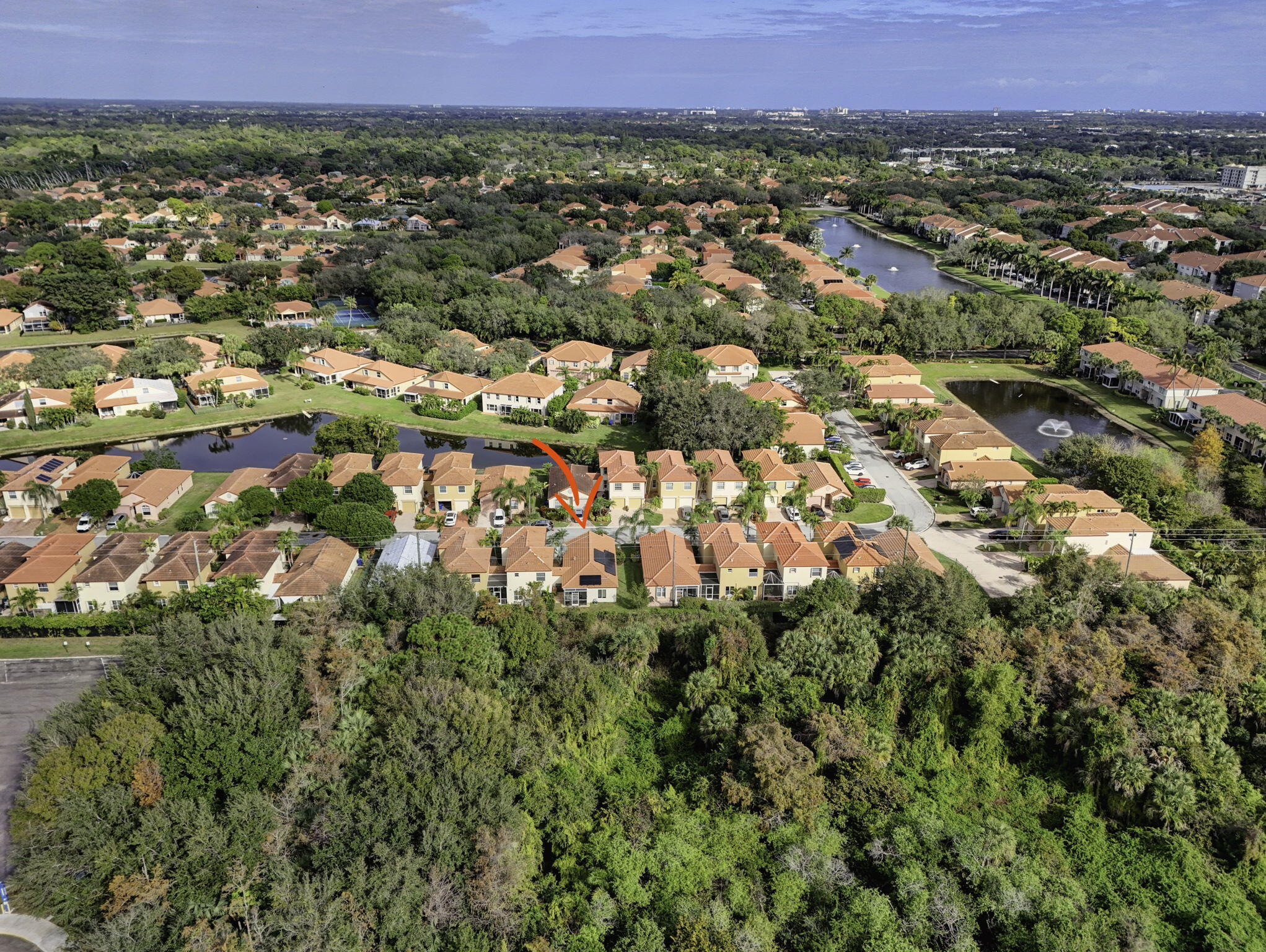 1095 Via Jardin Riviera Beach, FL 33418 - Photo 41 of 44 an aerial view of a and mountain