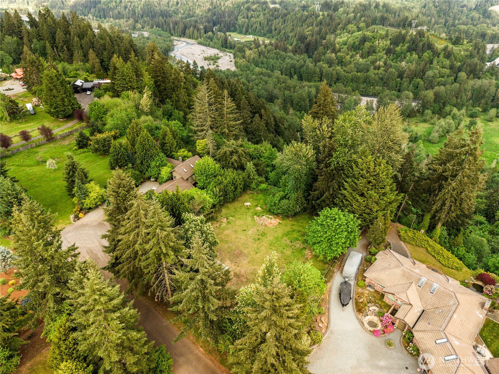 23519 Rim Road Graham, WA 98338 - Photo 13 of 23 a view of outdoor space and swimming pool