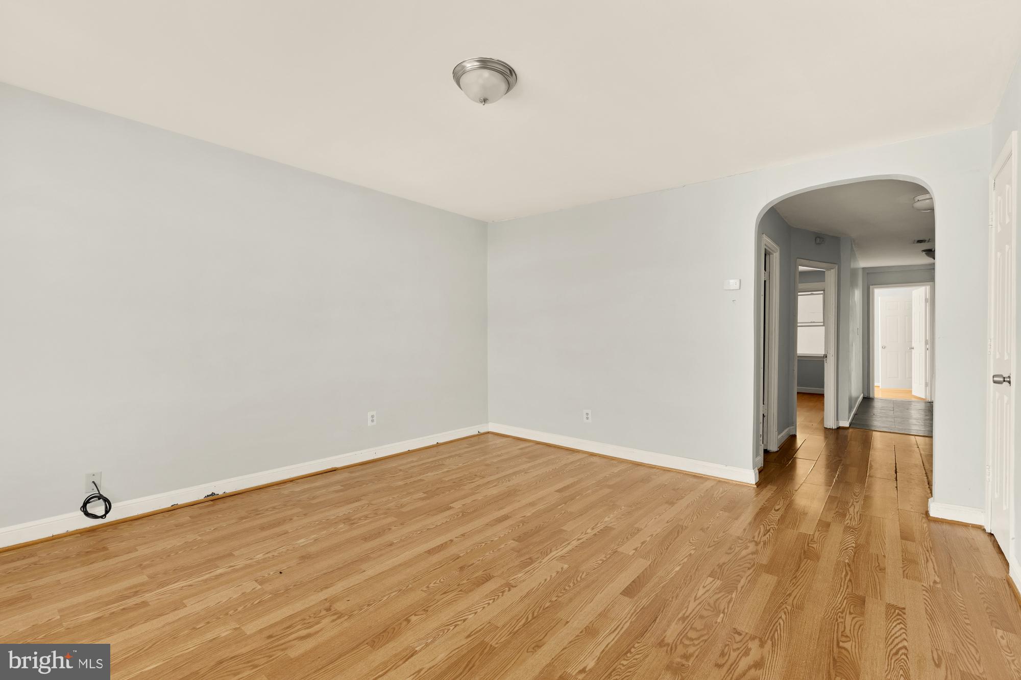 1227 18th Place Northeast Washington, DC 20002 - Photo 6 of 23 a view of a room with wooden floor and fence