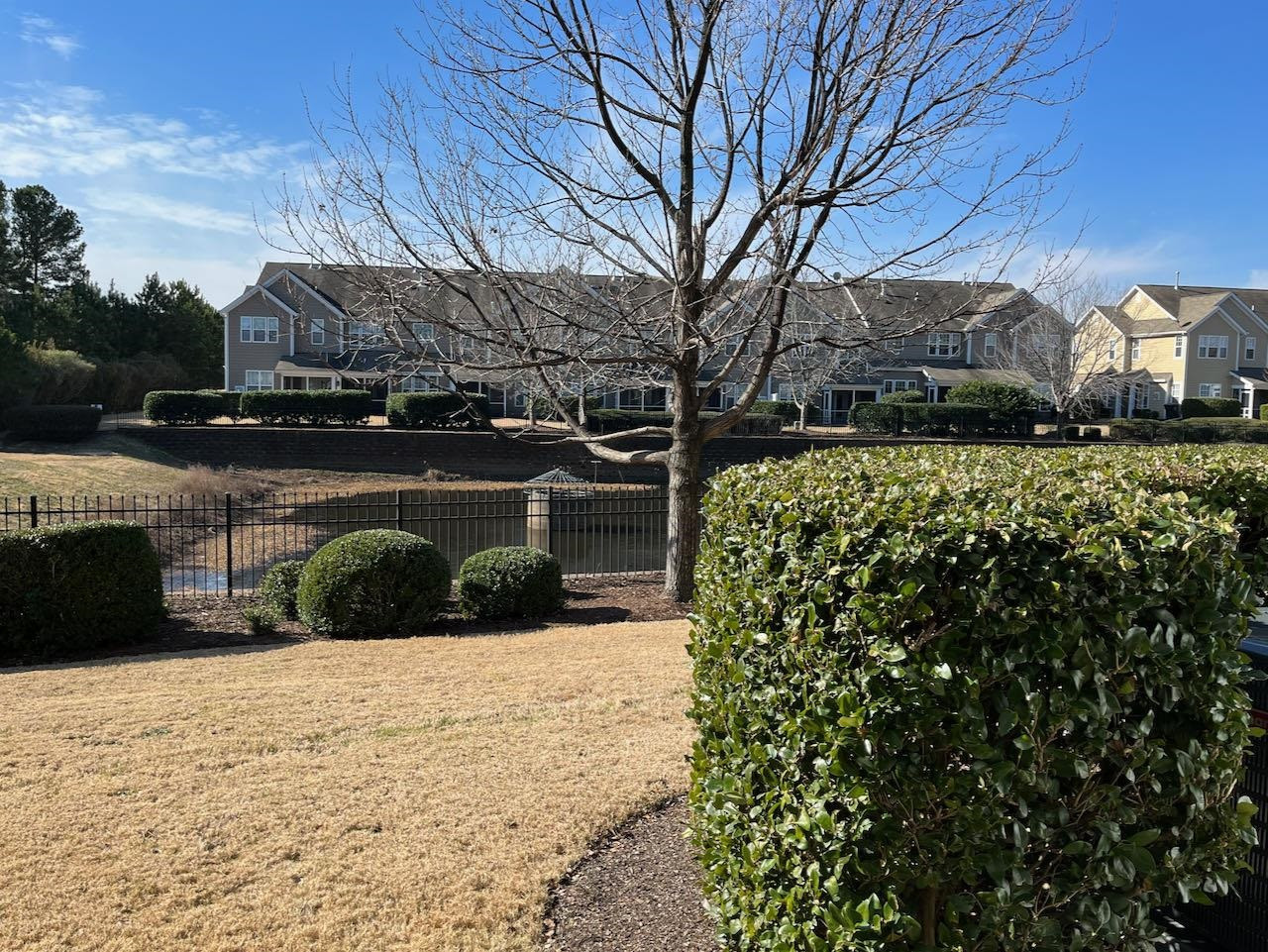 9133 Wooden Road Raleigh, NC 27617 - Photo 24 of 26 Here is what it looks like standing in your backyard. Water view