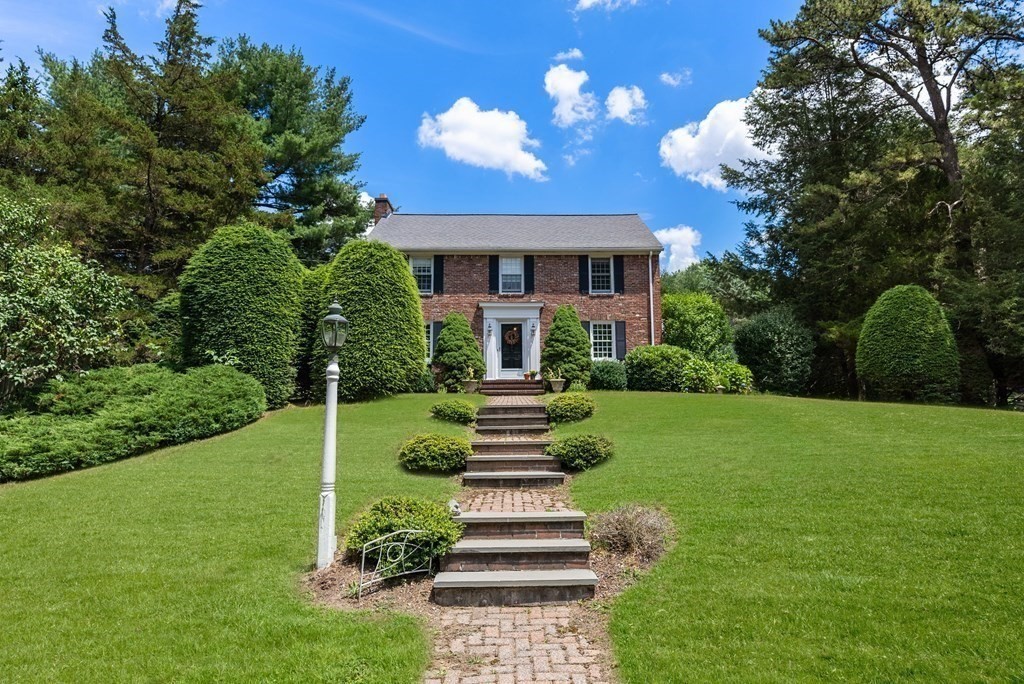 29 Sunset Road Weston, MA 02493 - Photo 2 of 29 a front view of a house with a yard