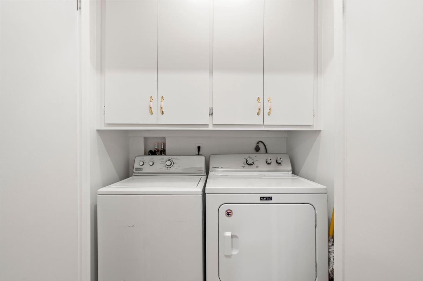 555 Summit Spring Road Woodside, CA 94062 - Photo 49 of 90 a view of storage and utility room with washer and dryer