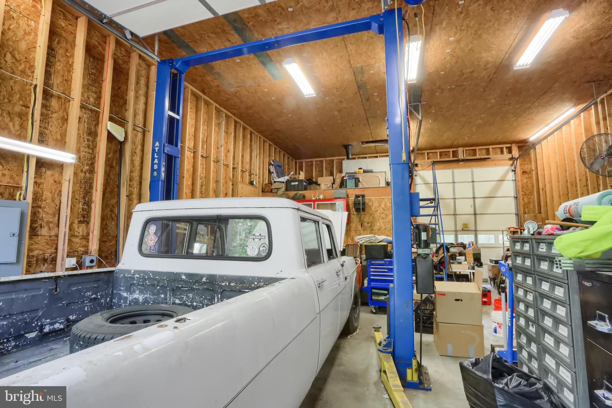4840 Carea Road White Hall, MD 21161 - Photo 46 of 49 Car Lift, Drive Through Bay