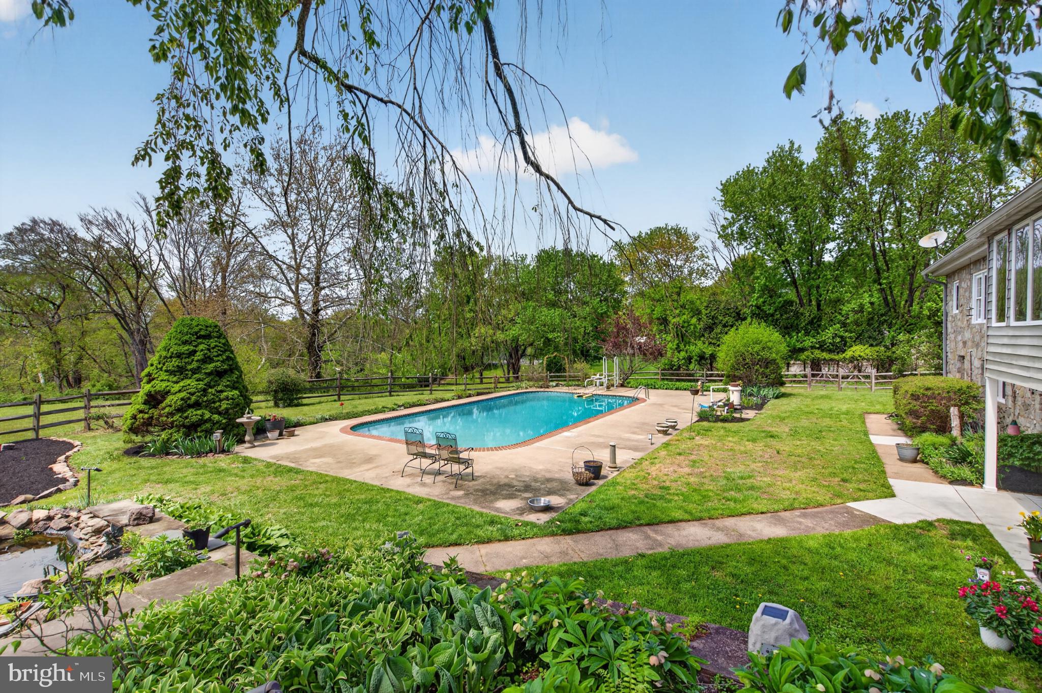 300 Sanatoga Road Pottstown, PA 19465 - Photo 10 of 79 Serene backyard oasis with pool.