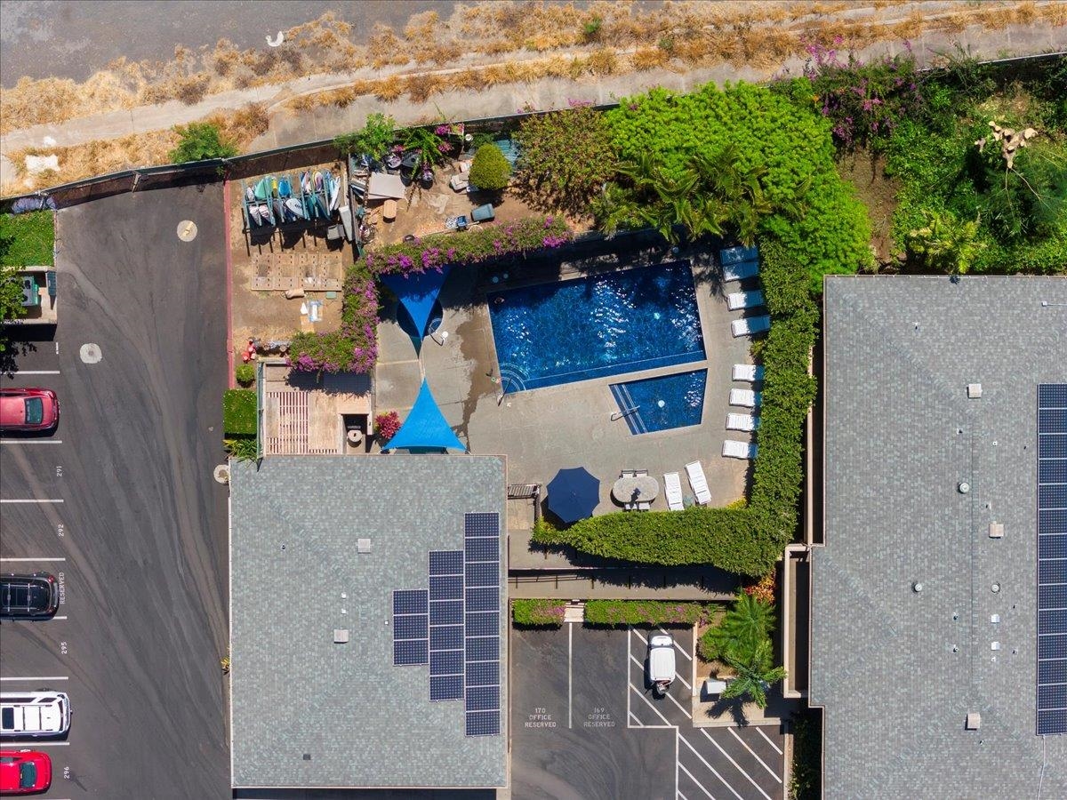 2747 South Kihei Road, Unit E104 Kihei, HI 96753 - Photo 10 of 49 aerial view of a house with a tree