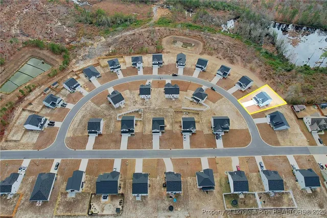 a front view of a building