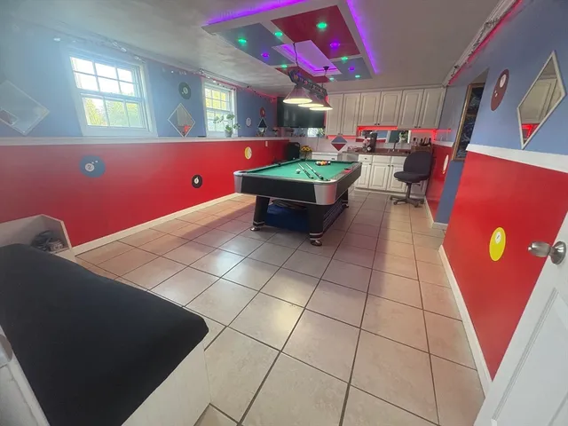 a room with musical instruments