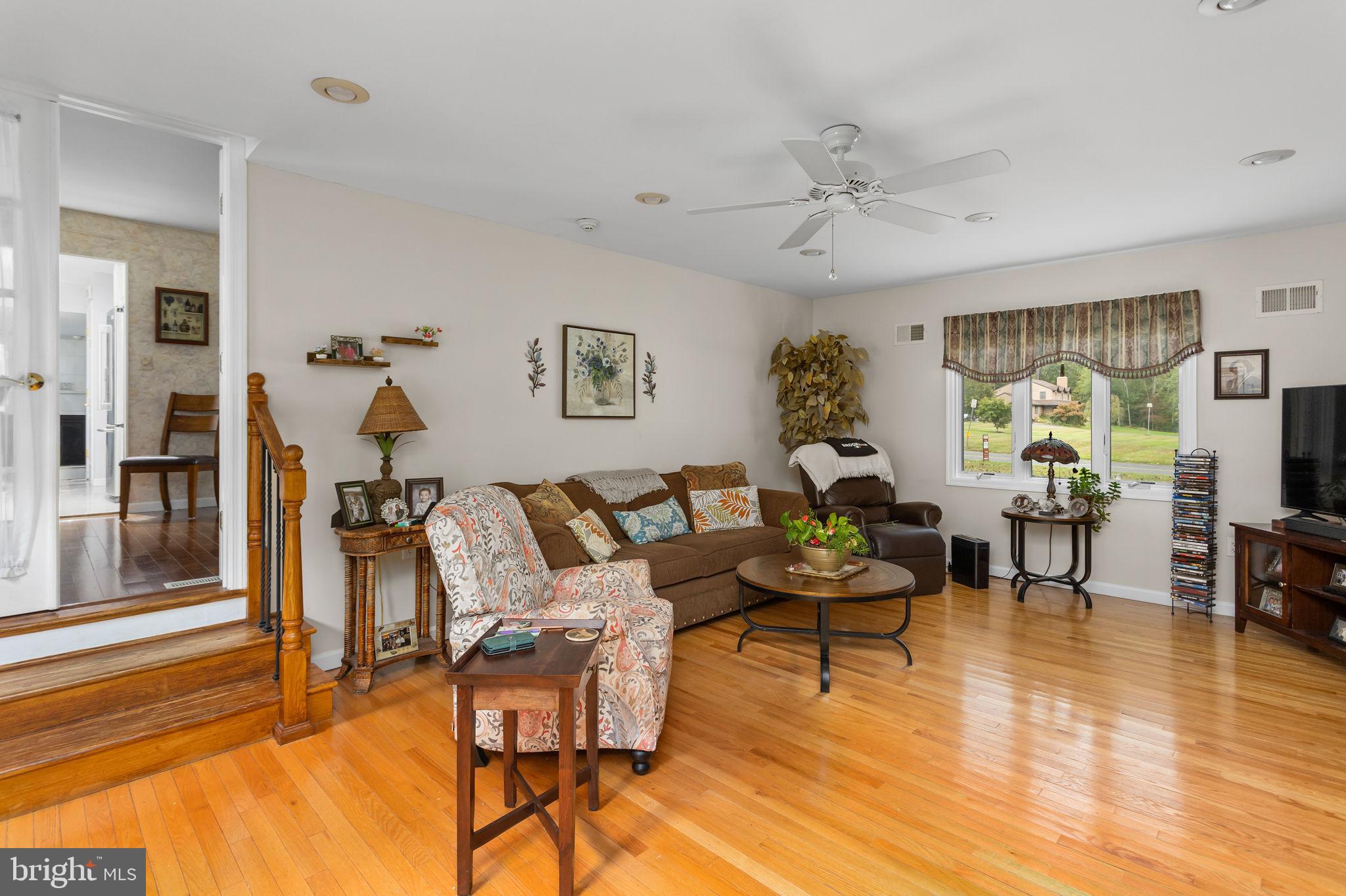 420 Extonville Road Allentown, NJ 08501 - Photo 53 of 57 a living room with furniture and a wooden floor
