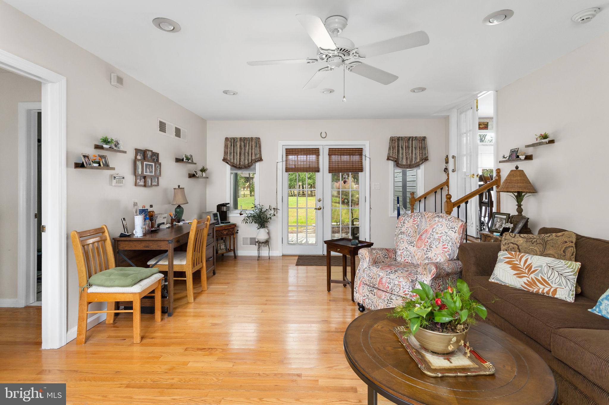 420 Extonville Road Allentown, NJ 08501 - Photo 54 of 57 a living room with furniture and wooden floor