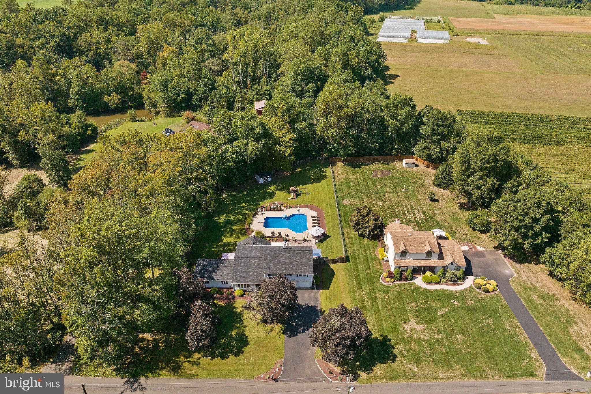 420 Extonville Road Allentown, NJ 08501 - Photo 6 of 57 an aerial view of residential houses with outdoor space