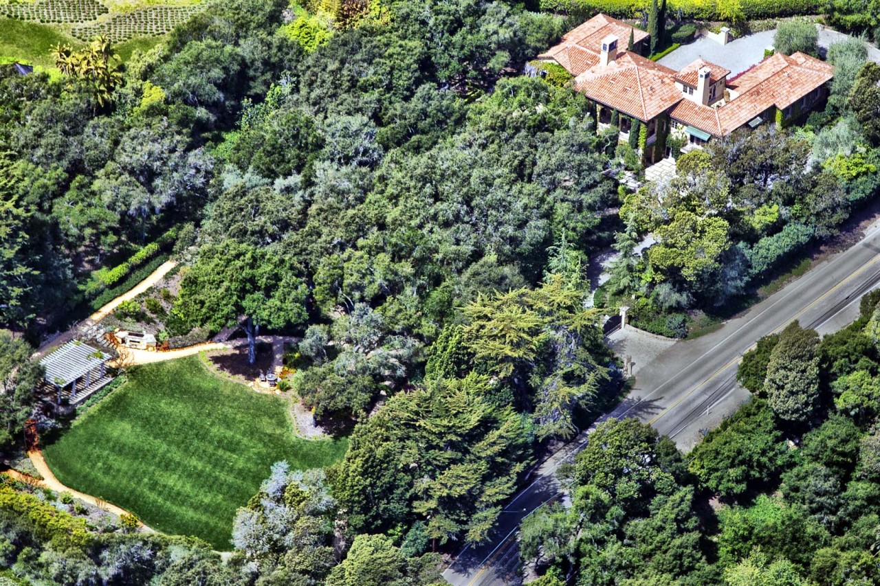 2650 Sycamore Canyon Road Montecito, CA 93108 - Photo 2 of 9 Aerial