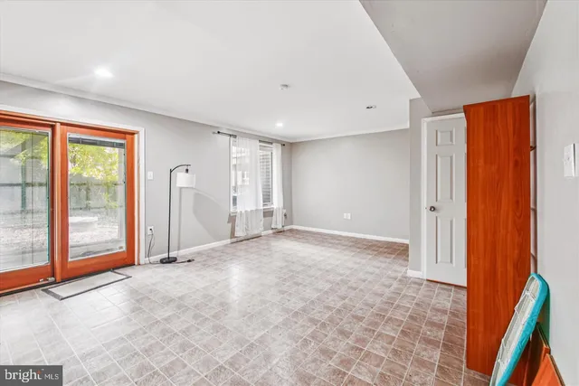 a view of livingroom with window