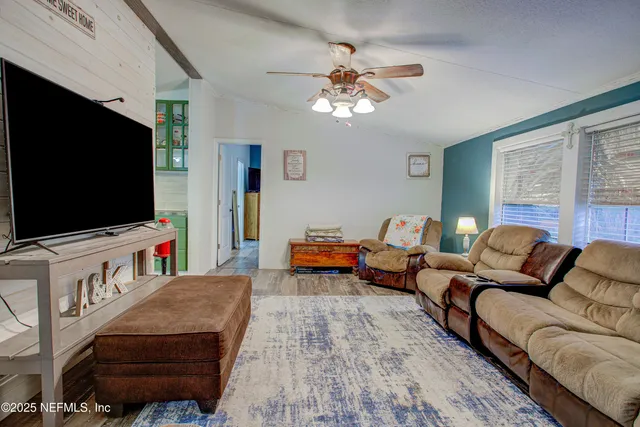 a outdoor space view with a sitting space