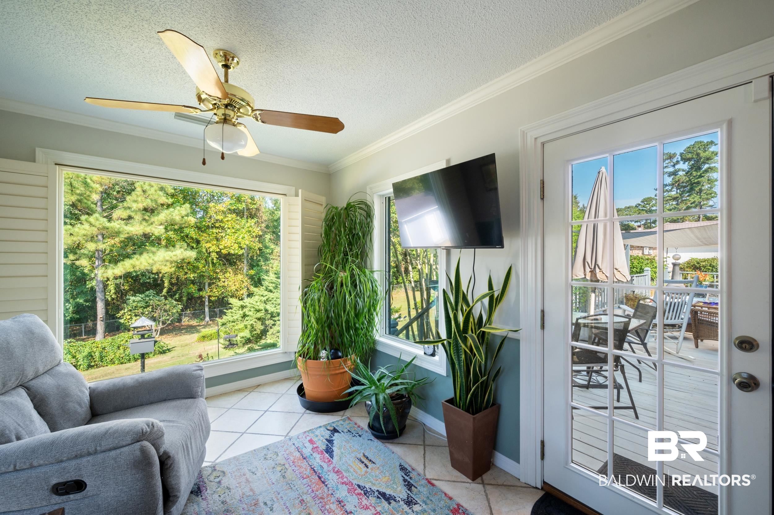 550 Norwood Road Monroeville, AL 36460 - Photo 20 of 46 View of sunroom / solarium
