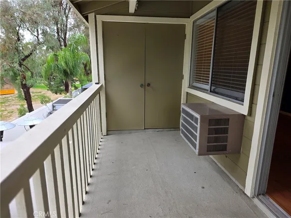 a view of balcony
