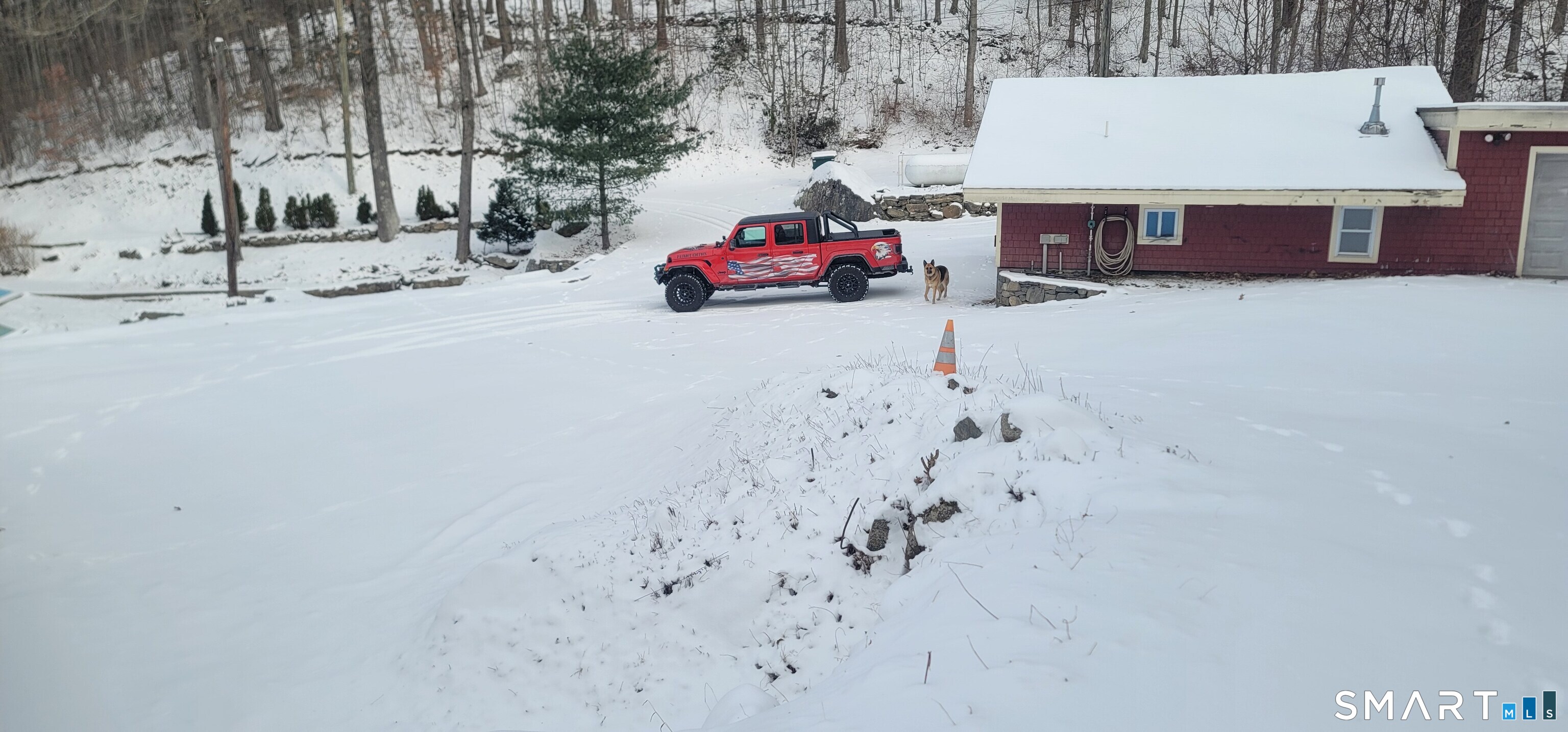 134 Nashville Road Bethel, CT 06801 - Photo 36 of 36 a view of parking space with truck parked