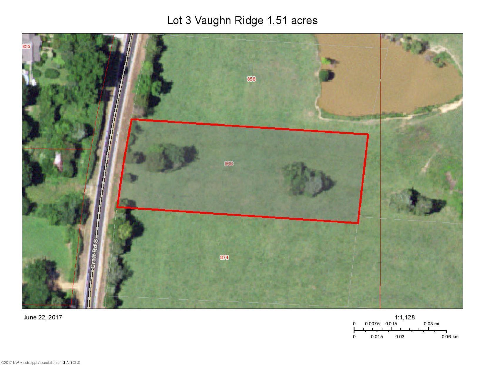 915 South Craft Road Hernando, MS 38632 - Photo 1 of 6 Lot 3 Vaughn Ridge aerial-page-001