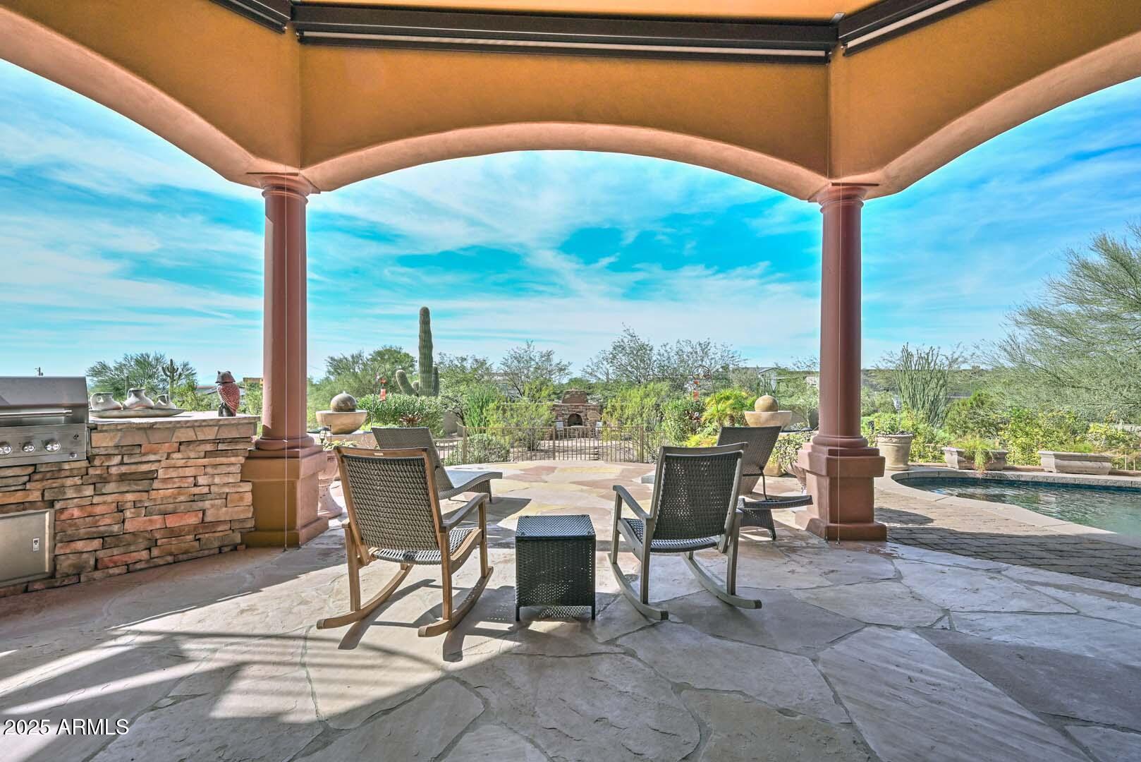 8540 East McDowell Road, Unit 55 Mesa, AZ 85207 - Photo 72 of 111 Patio View
