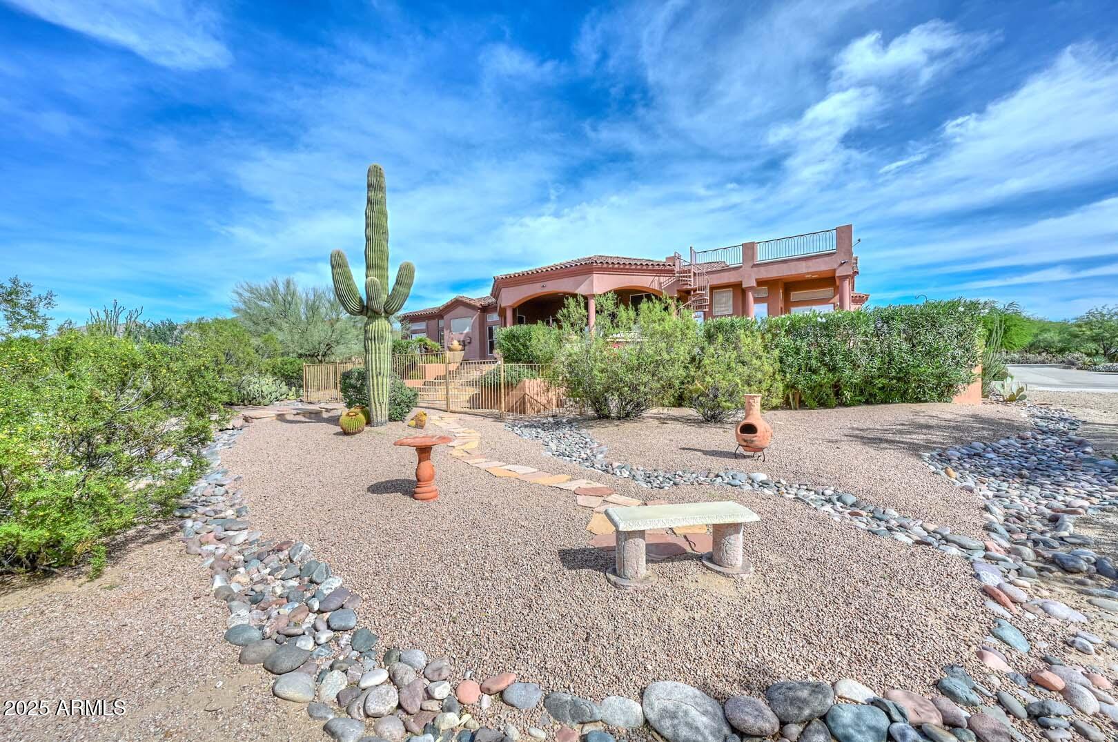 8540 East McDowell Road, Unit 55 Mesa, AZ 85207 - Photo 86 of 111 Backyard-Corner View