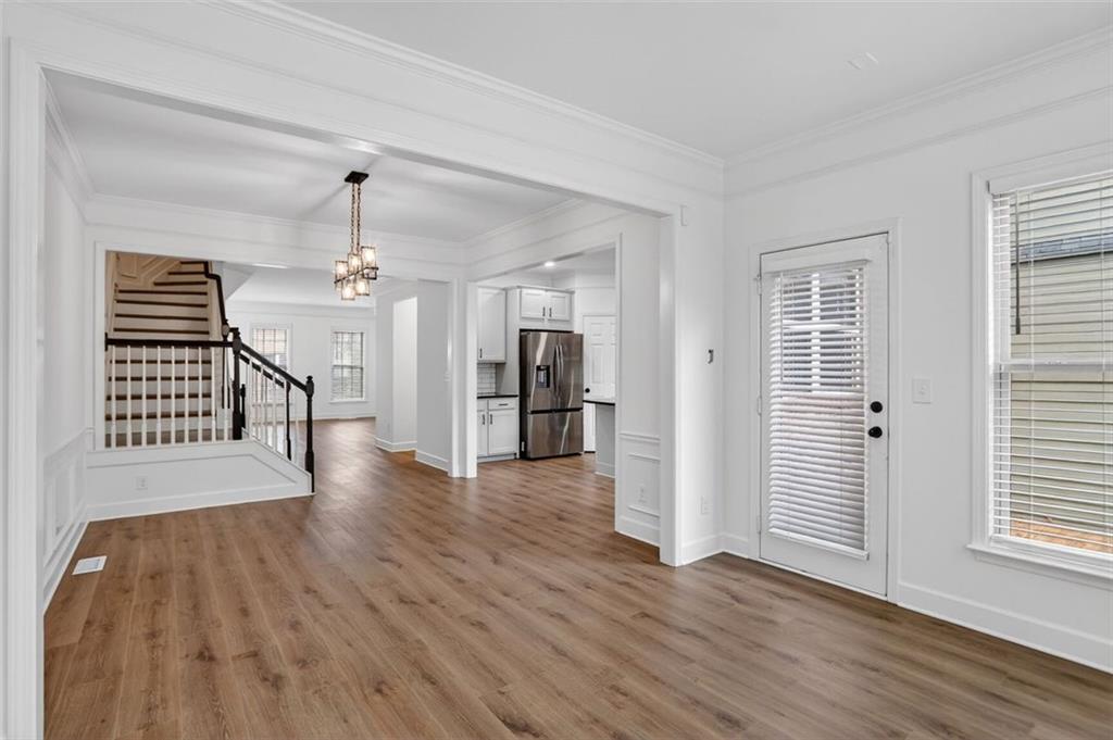 3267 Ferncliff Lane Atlanta, GA 30324 - Photo 8 of 25 a view of empty room with wooden floor