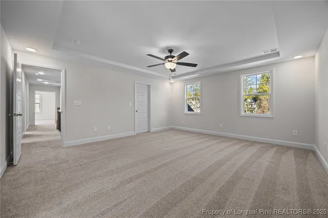 a view of road with trees