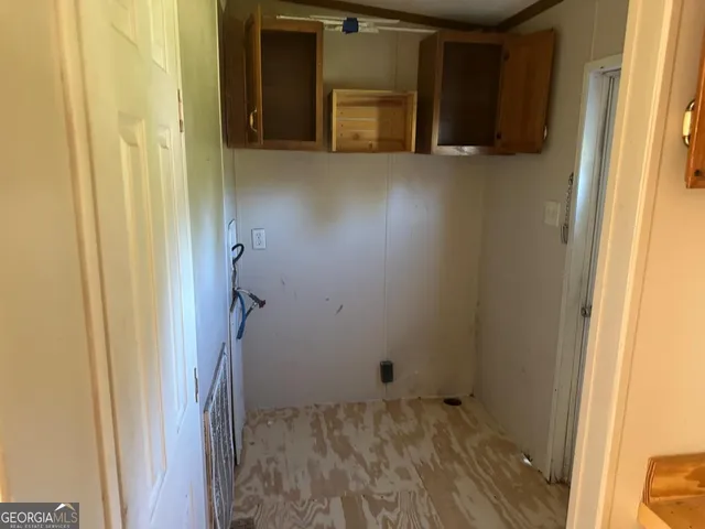 a view of empty room